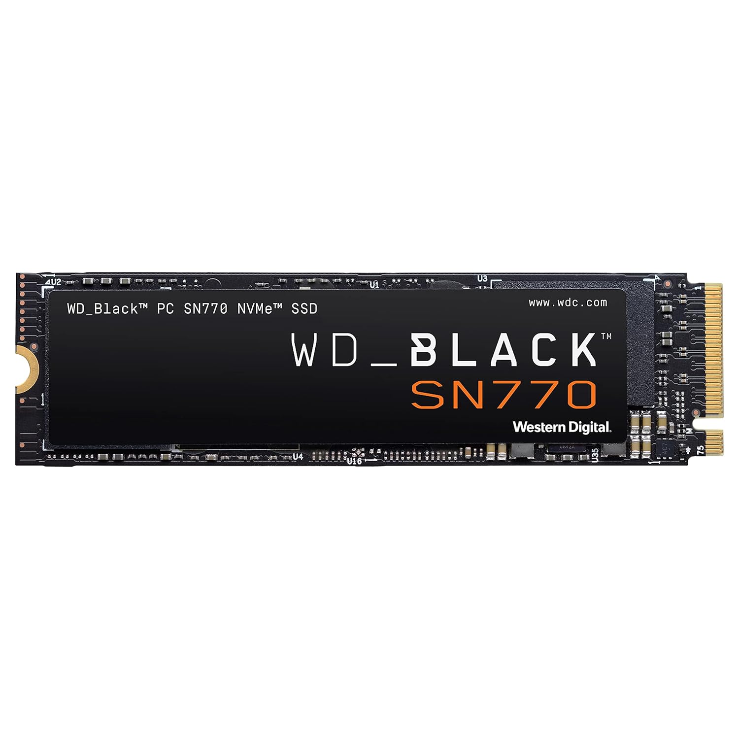 Western Digital WD Black SN770 NVMe 2TB, Upto 5150MB/s, Gaming Storage, Internal Solid State Drive